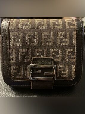 Fendi Brown Monogram Wallet